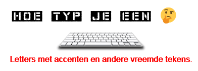 Hoe Typ Je Een Kleine Letter A Met Puntjes Umlaut